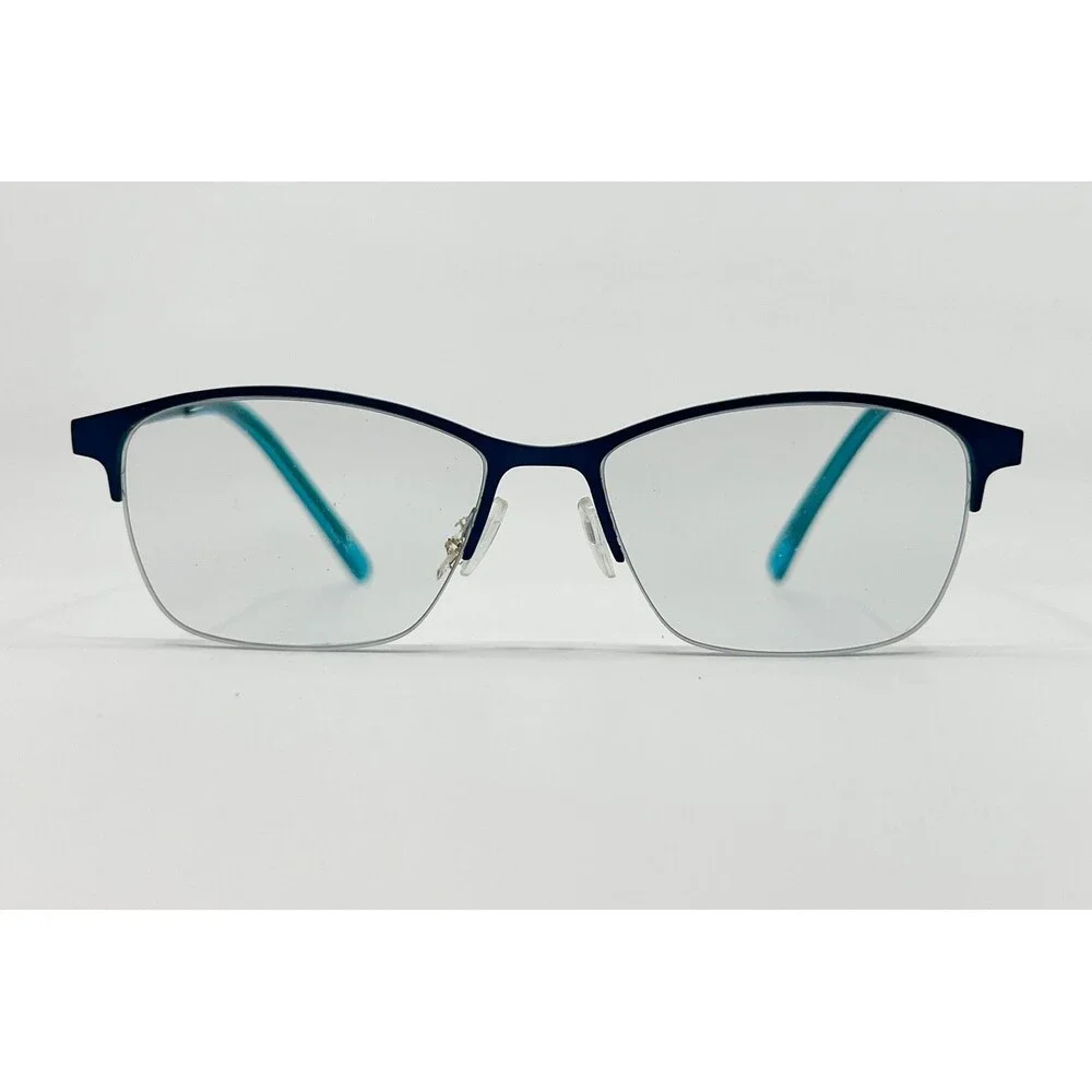 Hard Candy Eyeglasses Womens Teal HC264 Tealriffic Semi-Rimless 54-18-140